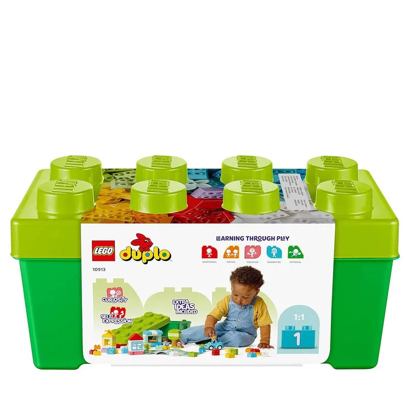 LEGO 10913 DUPLO Classic Brick Box Building Set with Storage (65 Pieces)