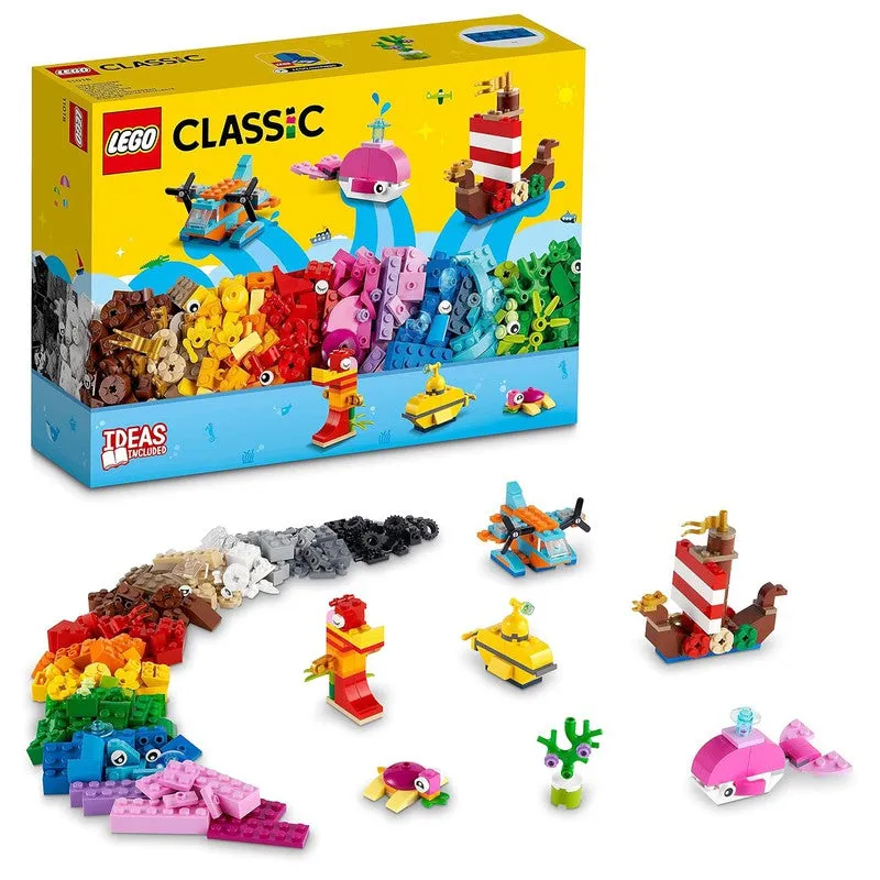 LEGO Classic Creative Ocean Fun 11018 Building Kit (333 Pieces)