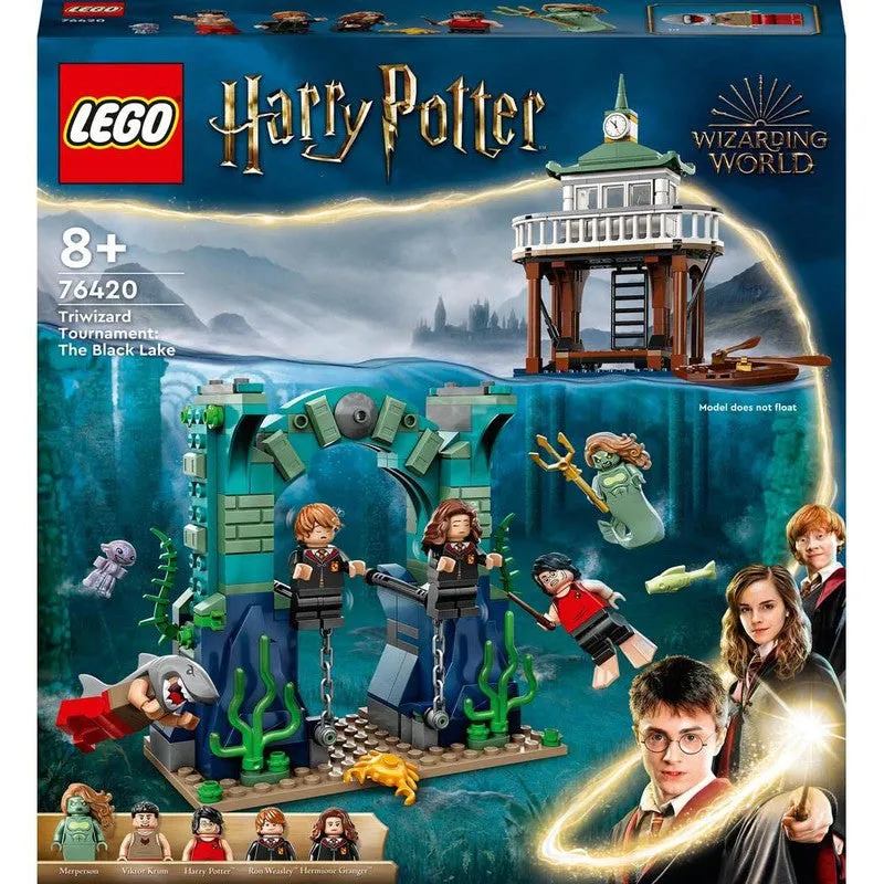 Lego Harry Potter Triwizard Tournament: The Black Lake Building Blocks Set (349 Pieces)