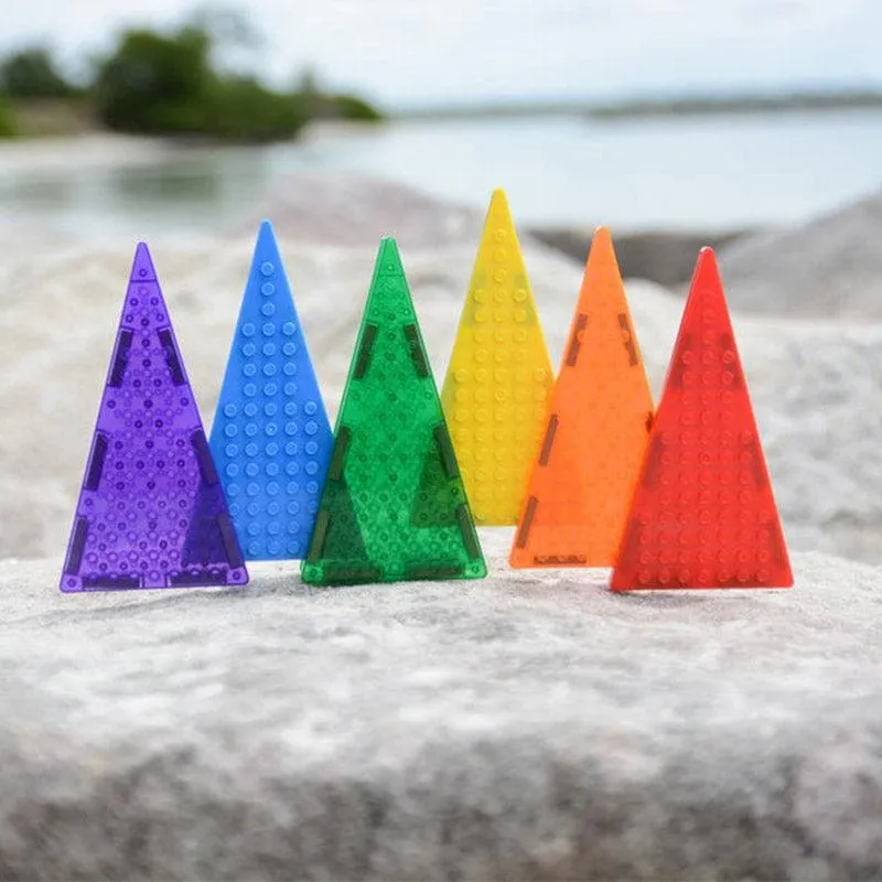 Magbrix 12pcs Isosceles Triangle Pack