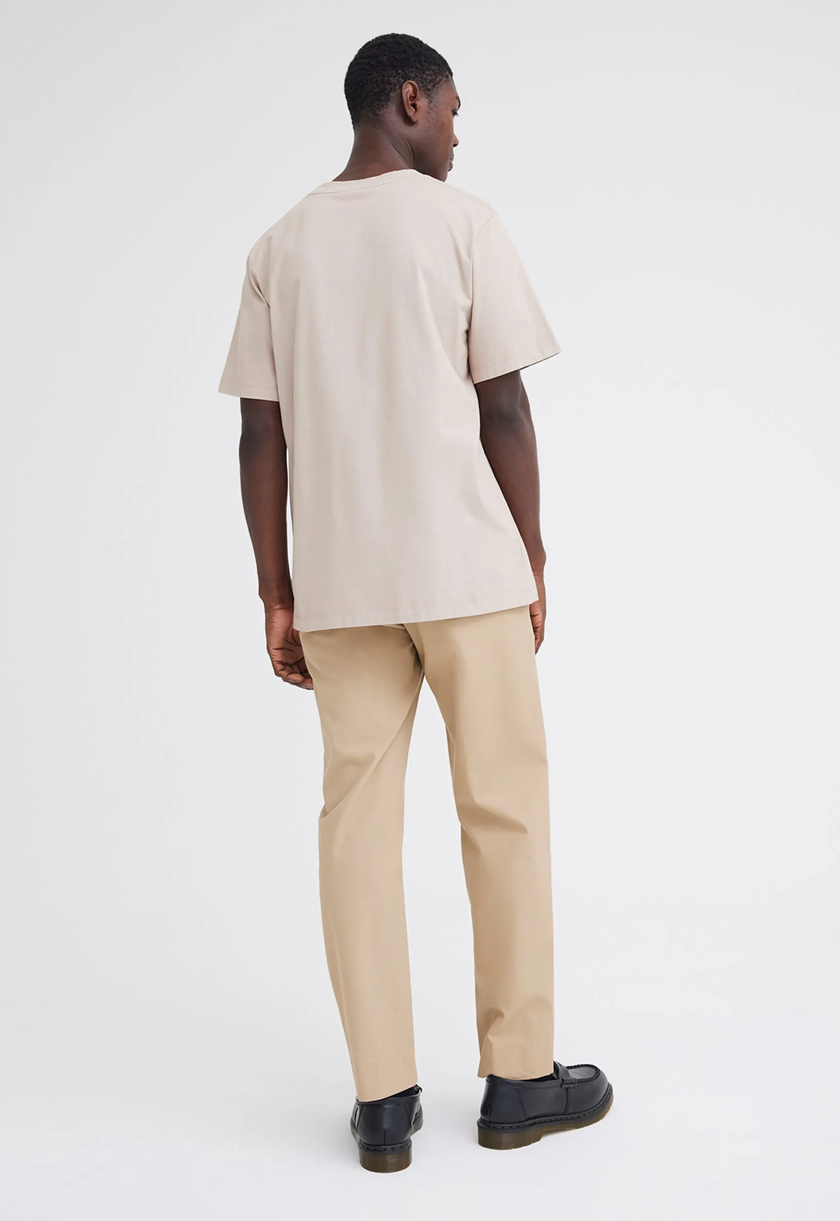 Mills Cotton Tee - Flaxen Beige