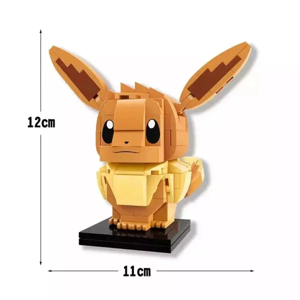 MOC  Compatible  2022 New Anime Cartoon Pokemon Pikachu Bulbasaur Building Blocks Bricks Sets Movie Dolls Model Kids toys