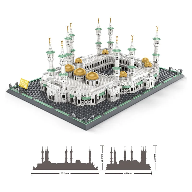 Mosque of Mecca Model Building Block (2274 Pieces)