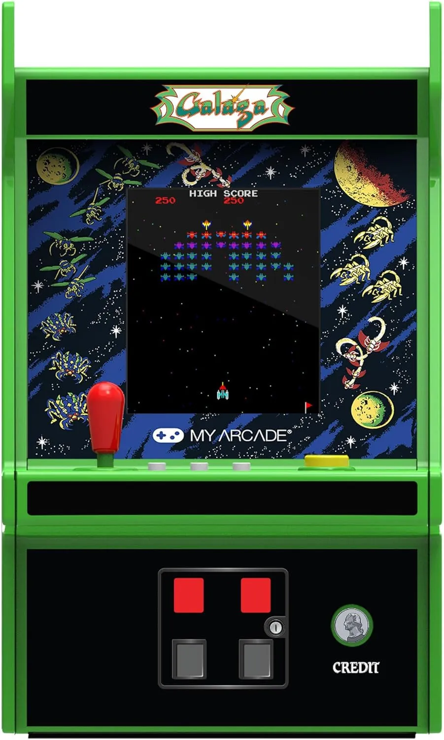 My Arcade Micro Player Pro Galaga 2 Games Dgunl-4195