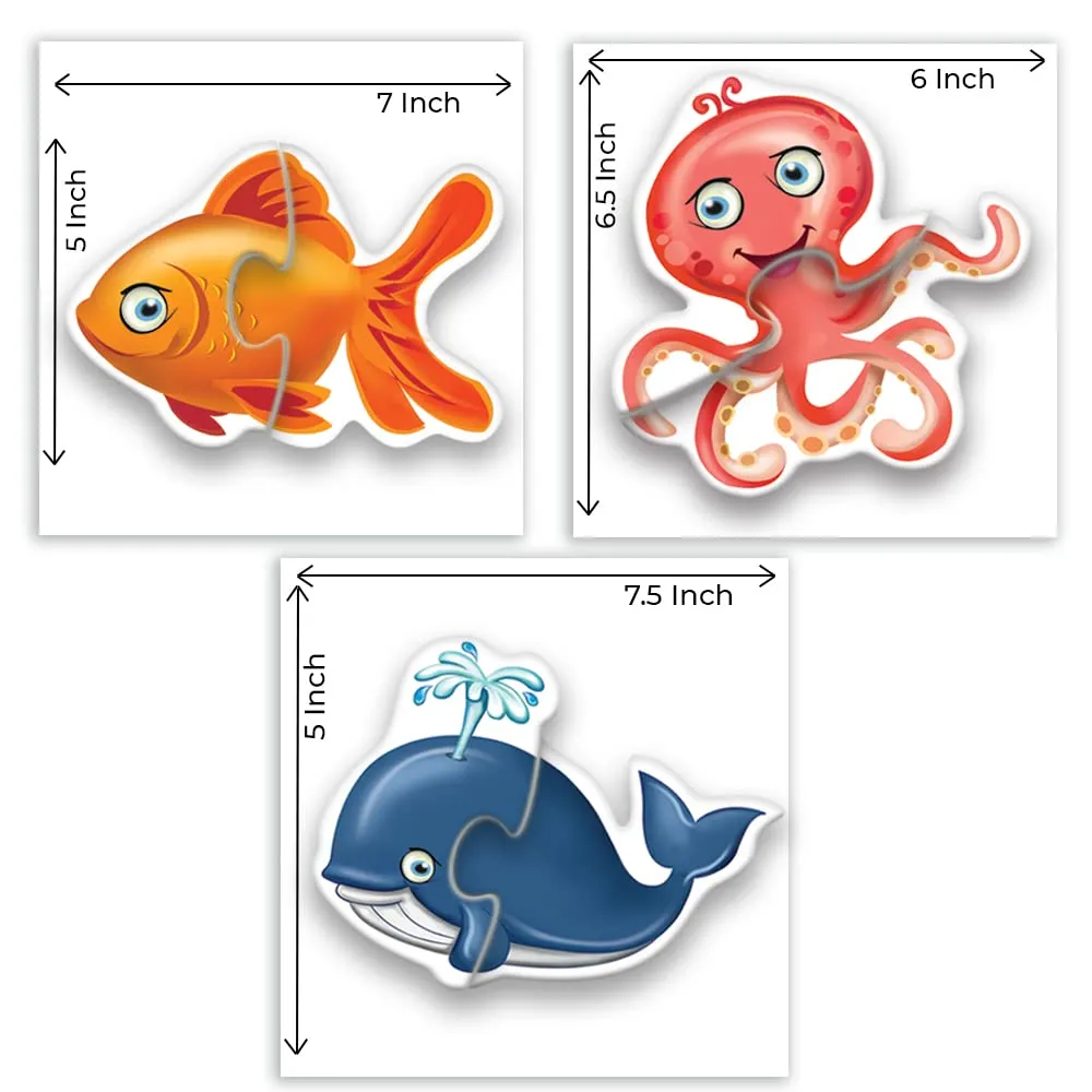 My First Sea Animal Puzzles (12 Pieces)