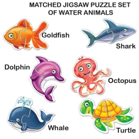 My First Sea Animal Puzzles (12 Pieces)