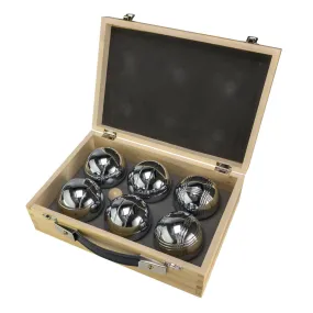 Petanque In Wooden Box