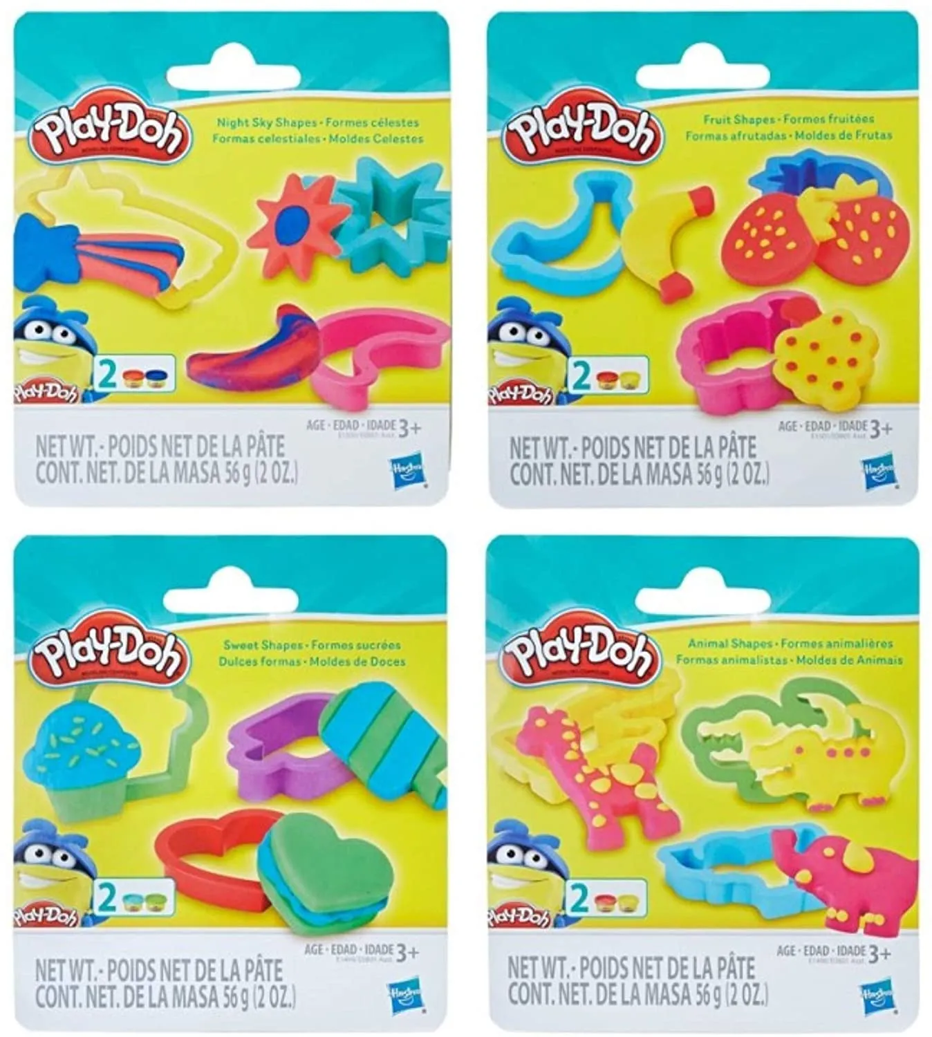 Play-Doh Fruit Shapes Moulds Set