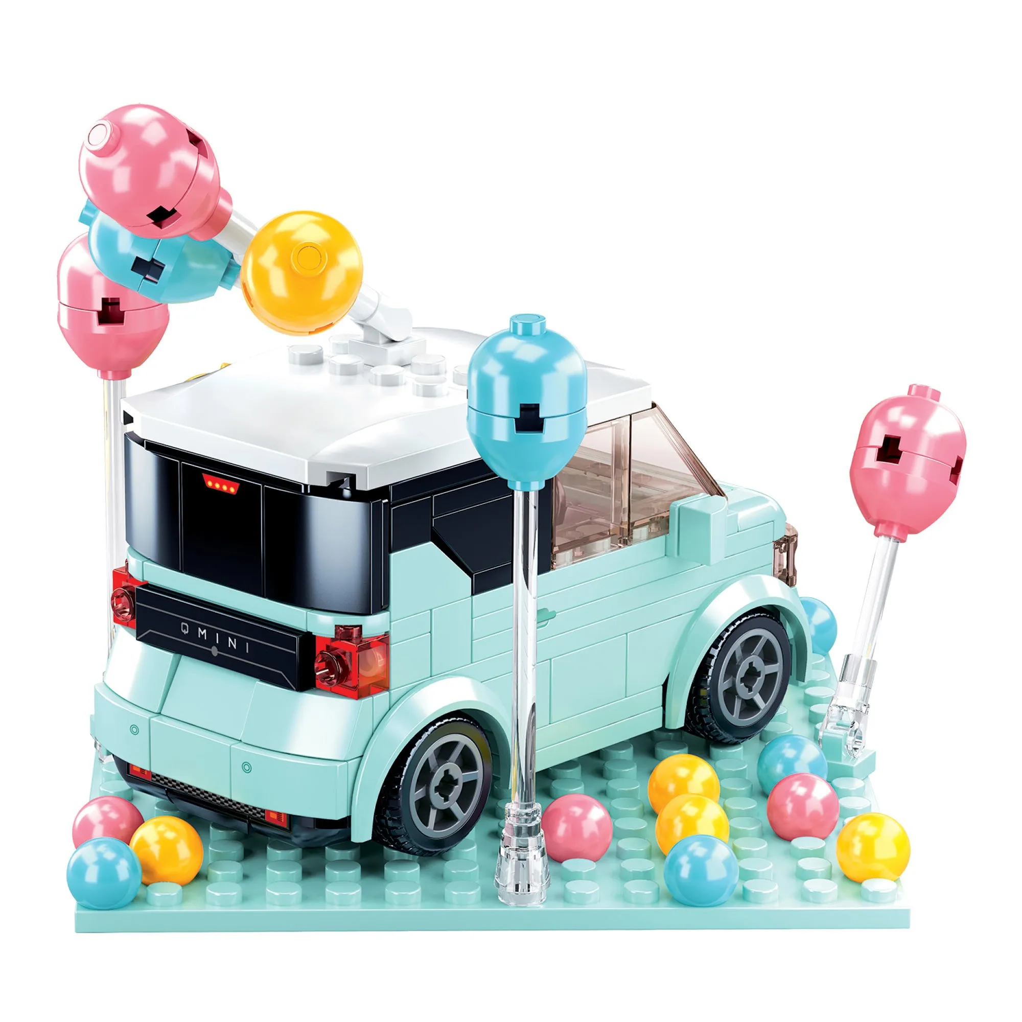 Playzu By Sluban Mini Car Building Blocks Toys || 6years to 12years