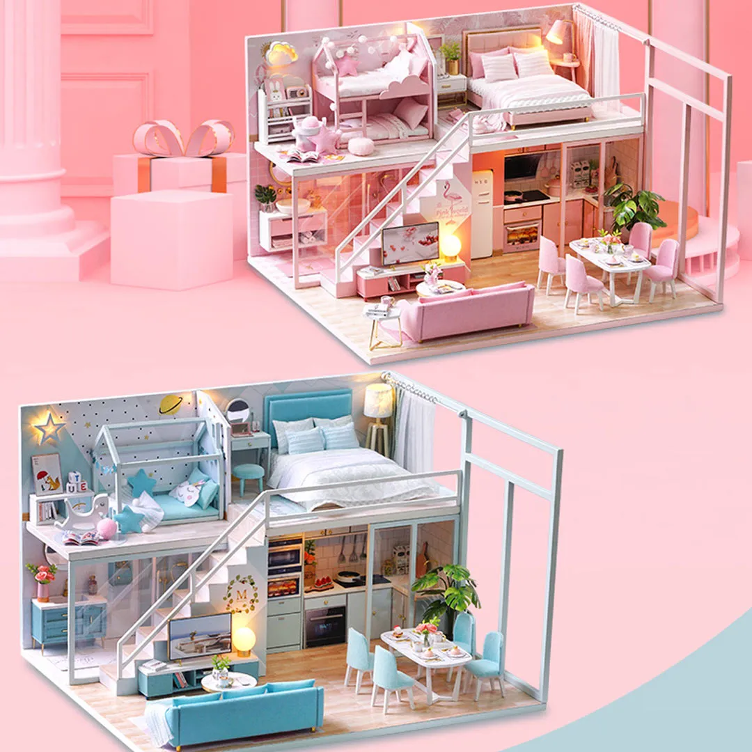 Poetic Life House DIY Dollhouse Miniature Kit