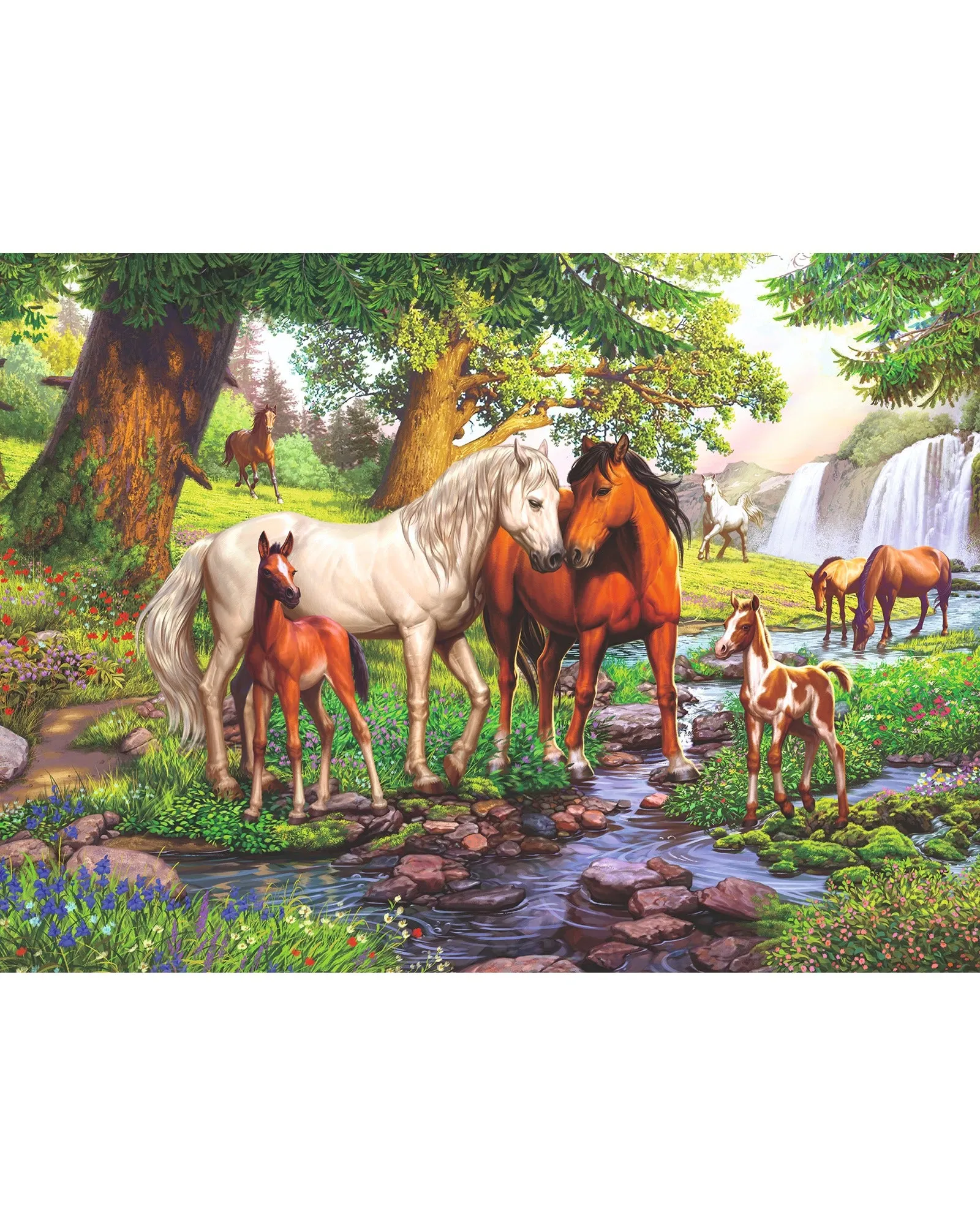 Ravensburger Horses By The Stream 300 Piece