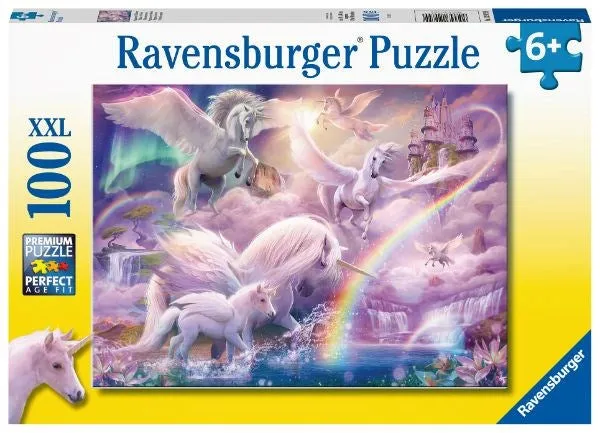 Ravensburger Pegasus Unicorns Puzzle 100pc