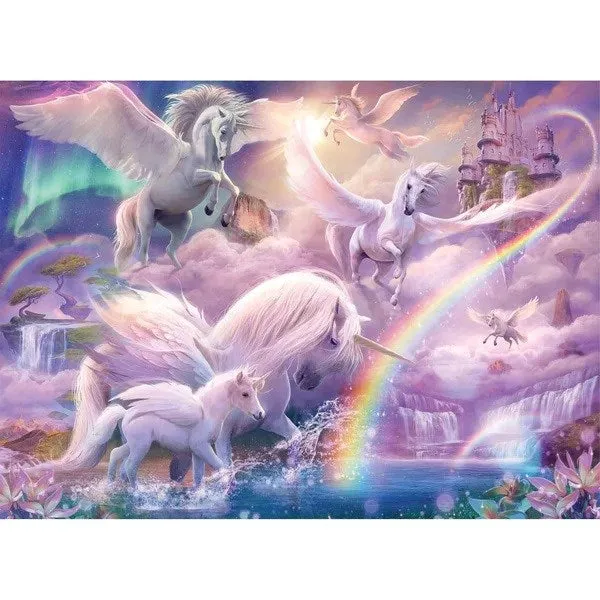 Ravensburger Pegasus Unicorns Puzzle 100pc