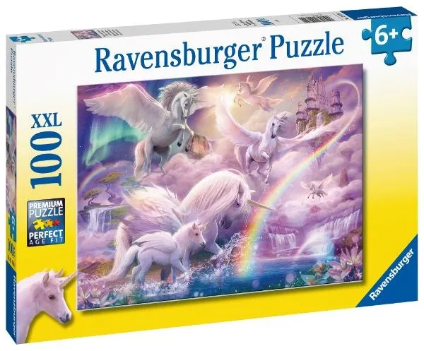 Ravensburger Pegasus Unicorns Puzzle 100pc