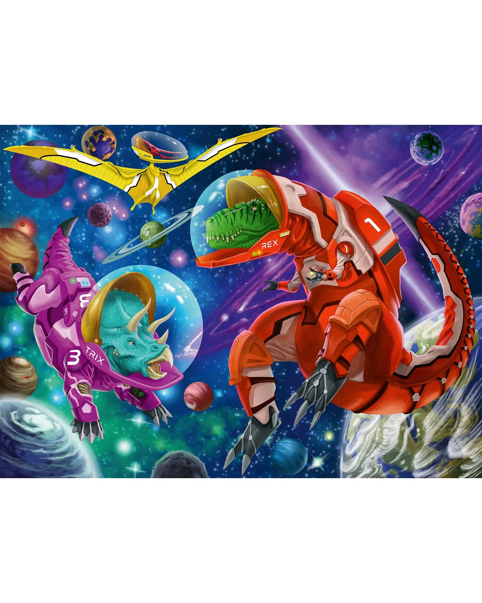 Ravensburger Space Dinosaurs Puzzle 200 Piece