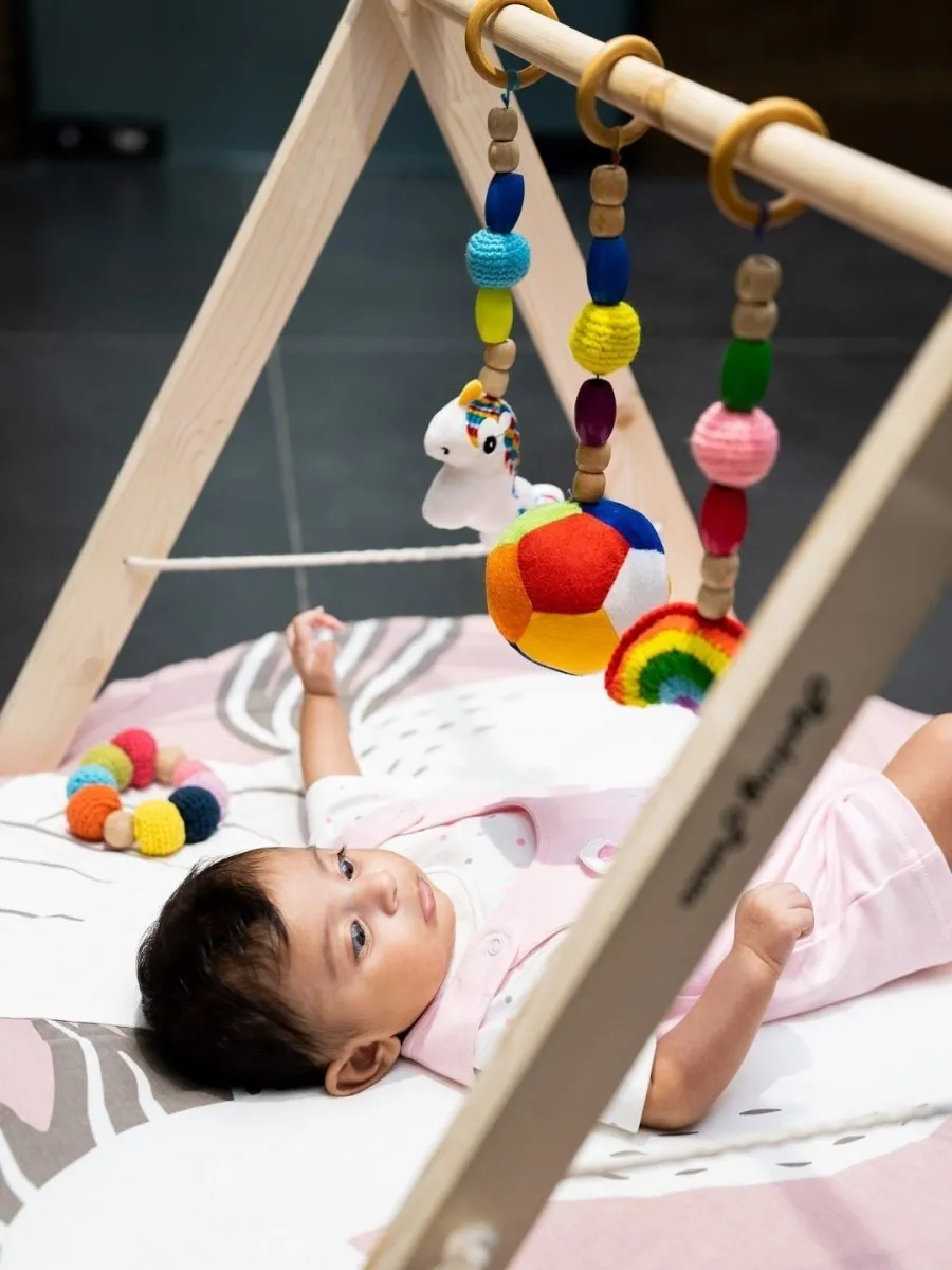 Rocking Potato Baby Activity Play Gym- Rainbow