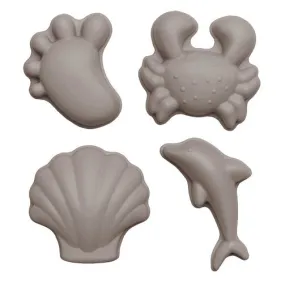 Scrunch Sand Moulds Footprint Set Mushroom