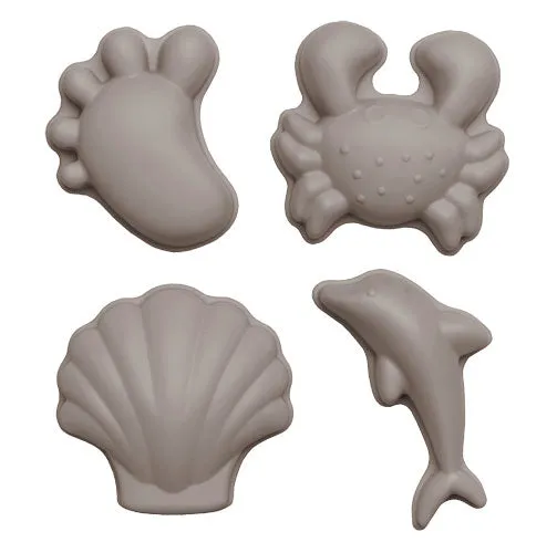 Scrunch Sand Moulds Footprint Set Mushroom