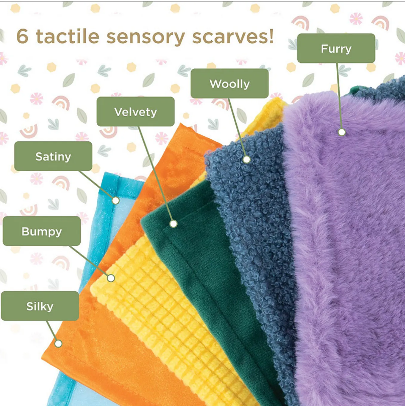 Sensory Sprouts Peek & Pull Tissue Box