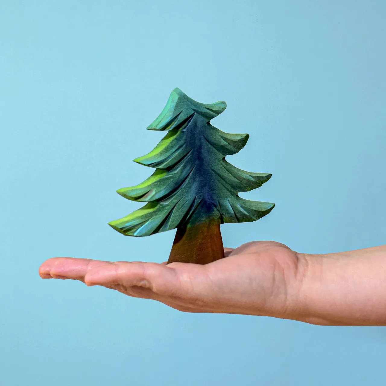 Small Wooden Fir Tree