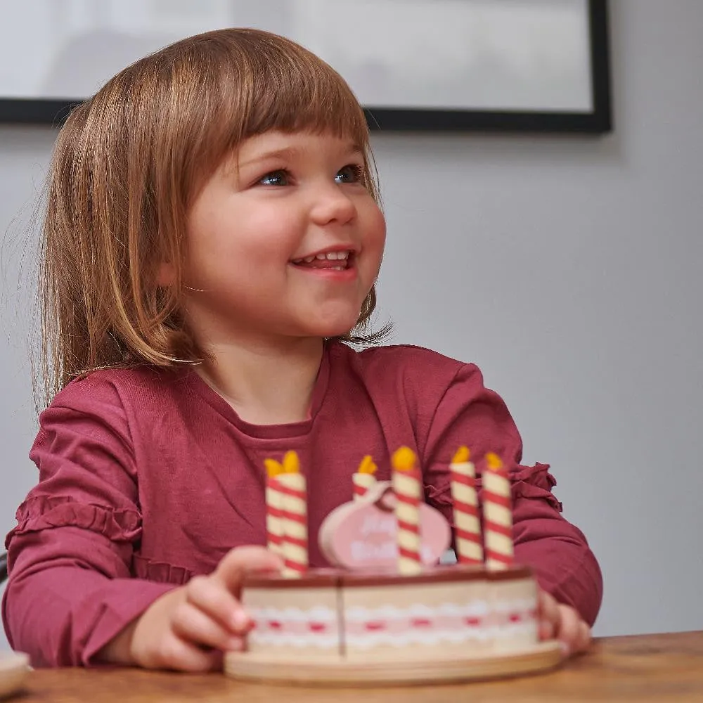 Tender Leaf Toys Chocolate Birthday Cake