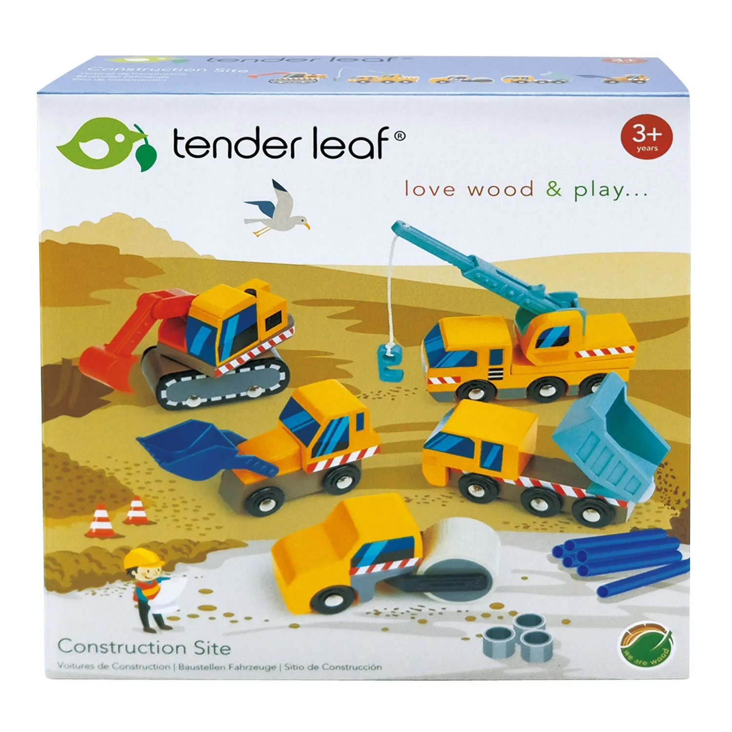 Tender Leaf Toys Construction Site