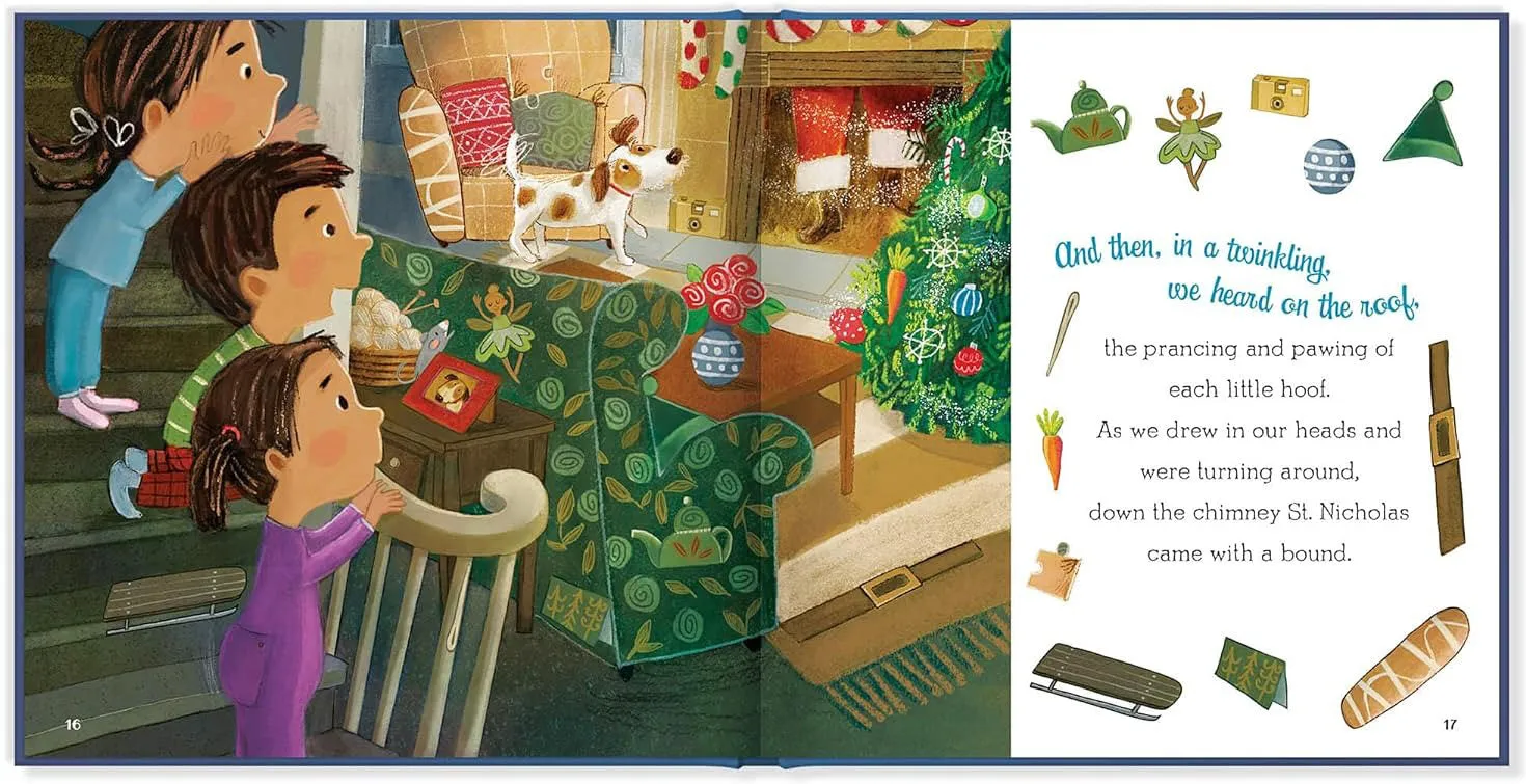 'Twas the Night Before Christmas: A Highlights Hidden Pictures® Storybook