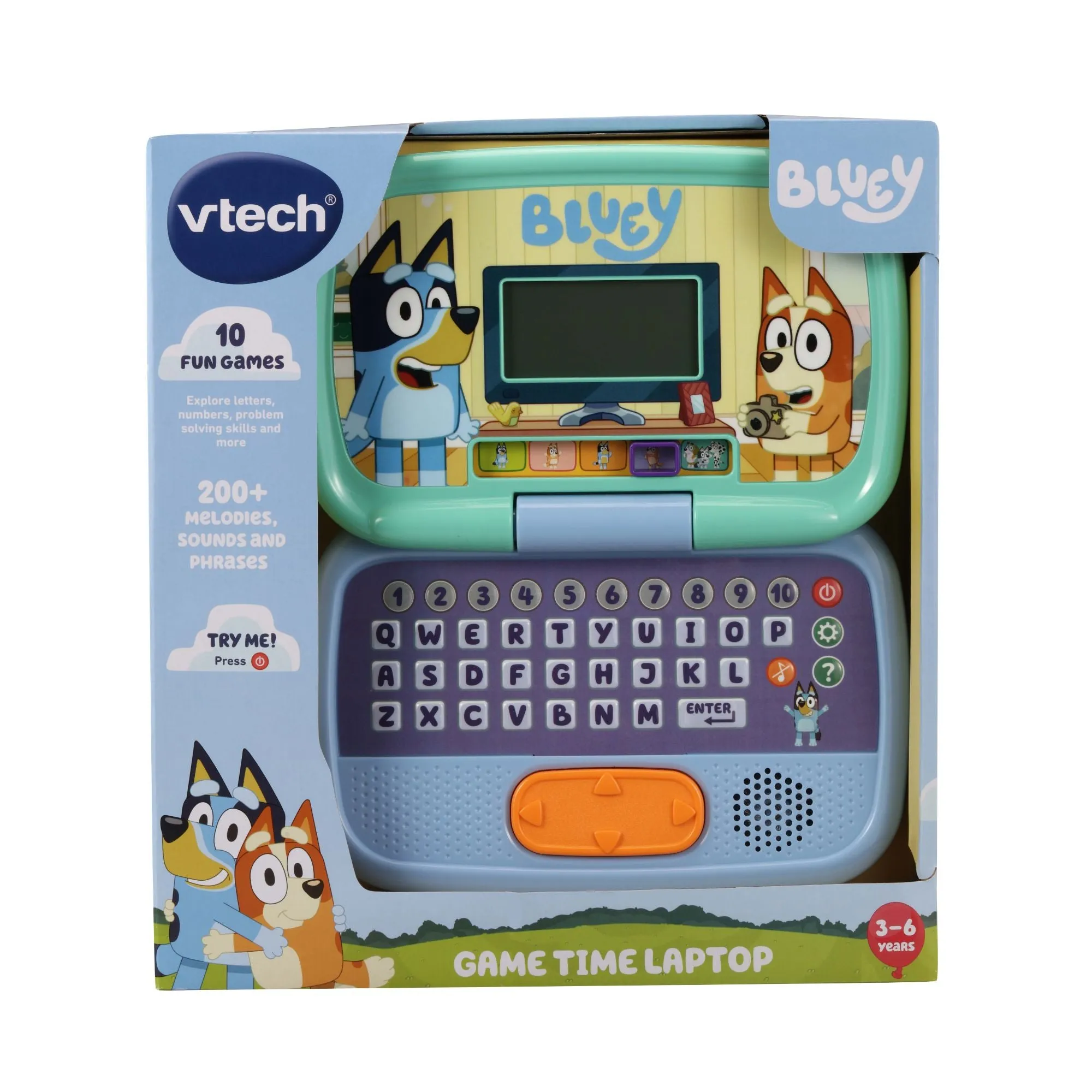 VTech Bluey Game Time Laptop