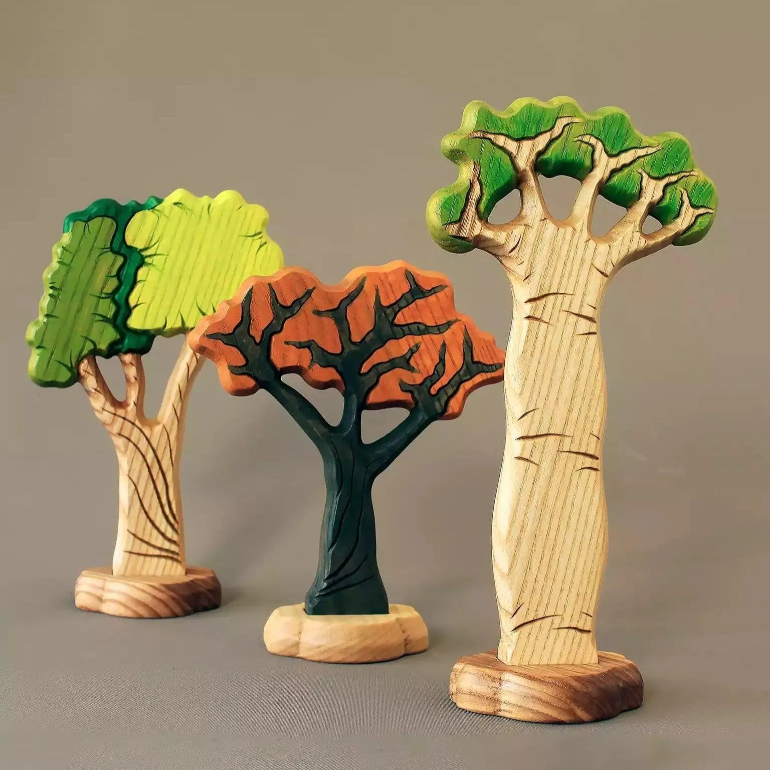 Wooden Baobab Tree